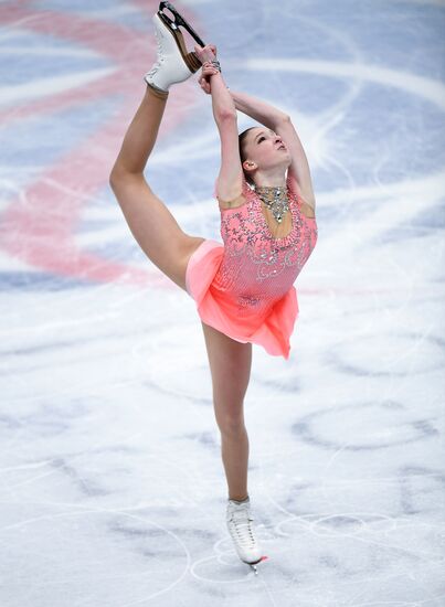 Figure skating. World Championships. Women. Short program