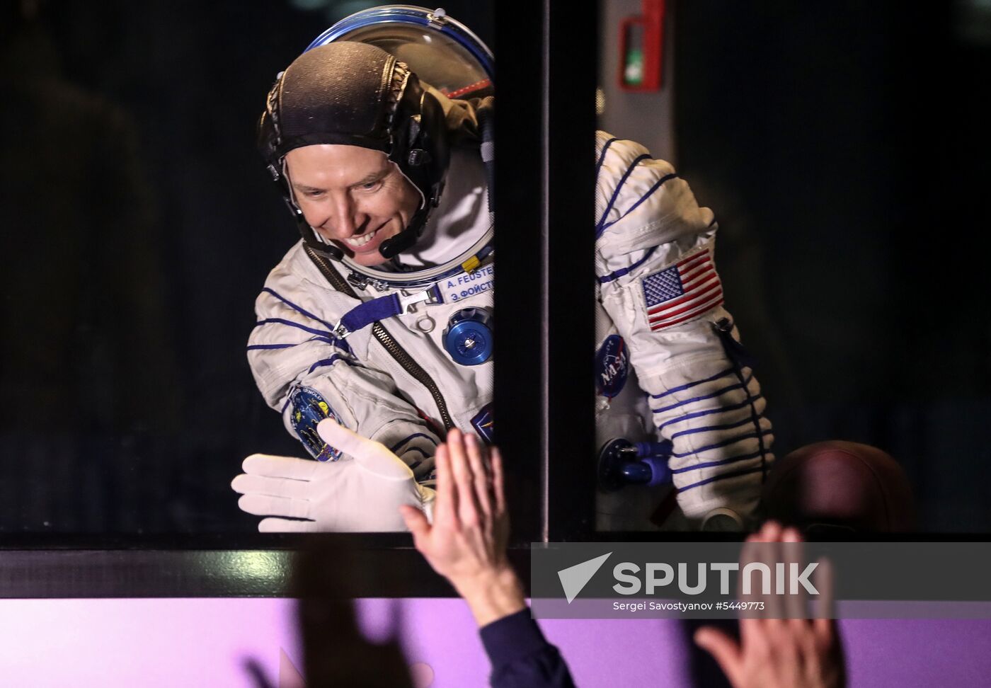 Launch of Soyuz-FG carrier rocket with Soyuz MS-08 spacecraft from Baikonur Space Center