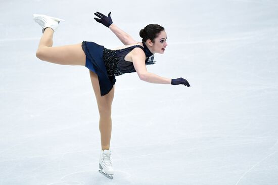 Figure skating. World Championships. Women. Short program