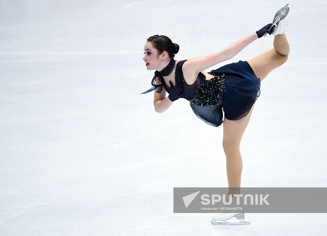 Figure skating. World Championships. Women. Short program