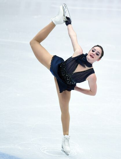 Figure skating. World Championships. Women. Short program