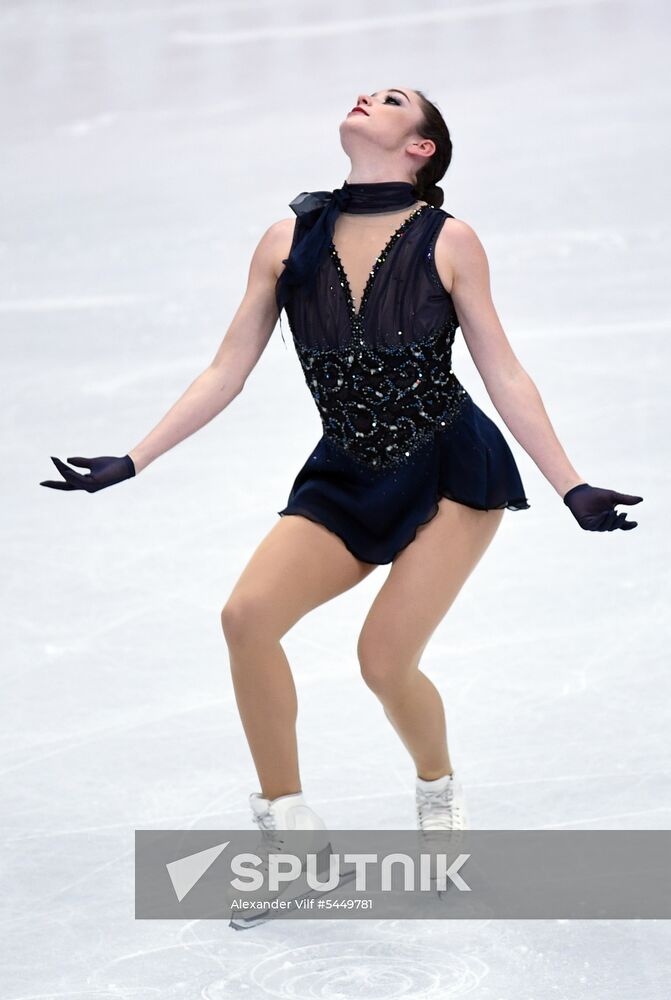 Figure skating. World Championships. Women. Short program