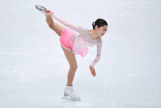 Figure skating. World Championships. Women. Short program
