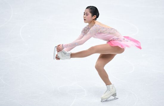 Figure skating. World Championships. Women. Short program
