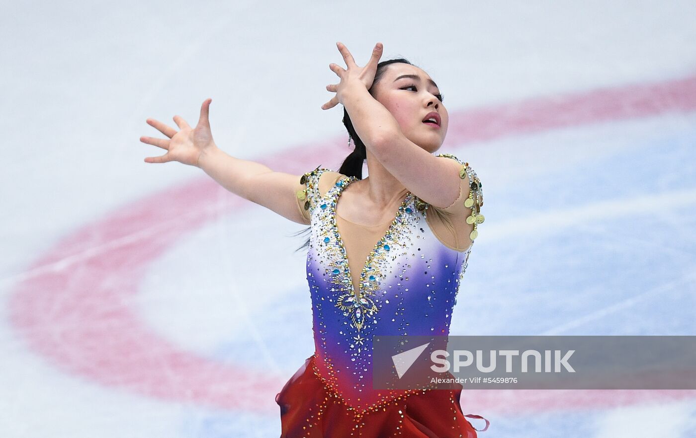 Figure skating. World Championships. Women. Short program