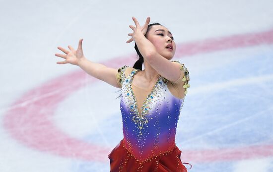 Figure skating. World Championships. Women. Short program