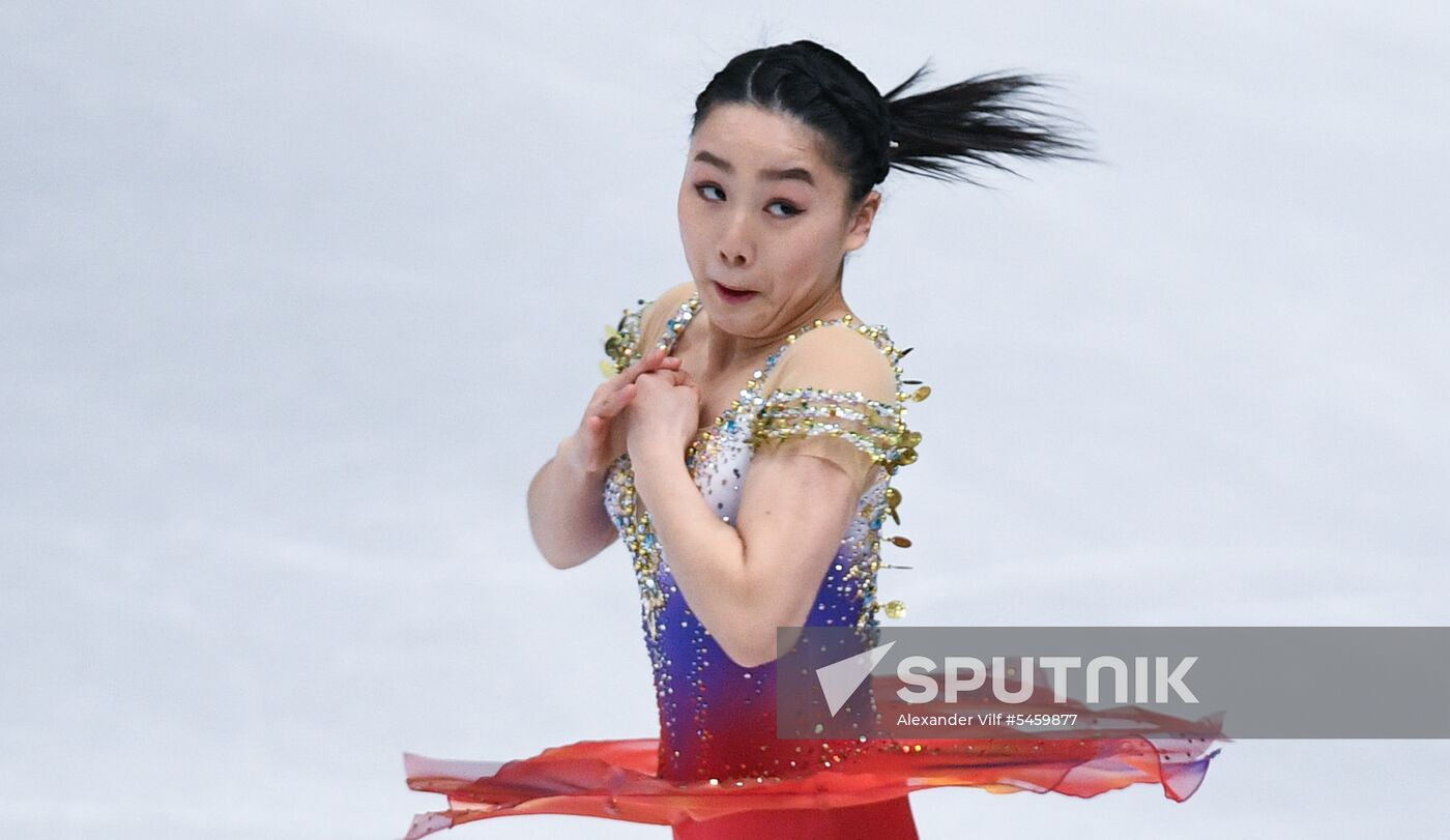 Figure skating. World Championships. Women. Short program