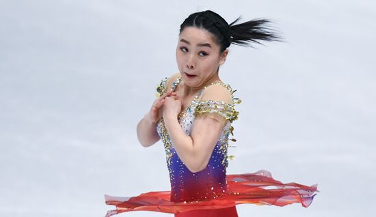 Figure skating. World Championships. Women. Short program