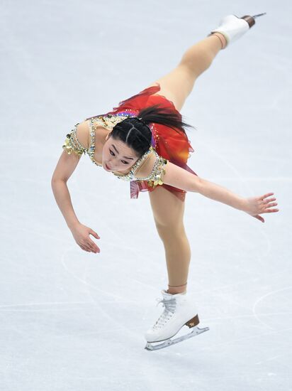 Figure skating. World Championships. Women. Short program