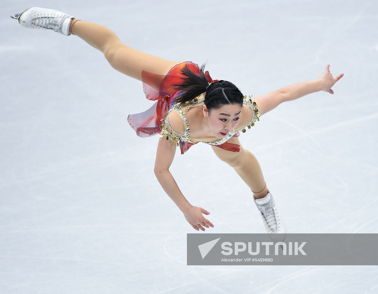 Figure skating. World Championships. Women. Short program