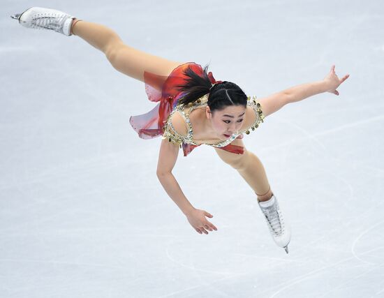 Figure skating. World Championships. Women. Short program