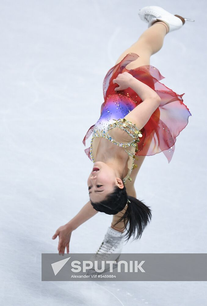 Figure skating. World Championships. Women. Short program