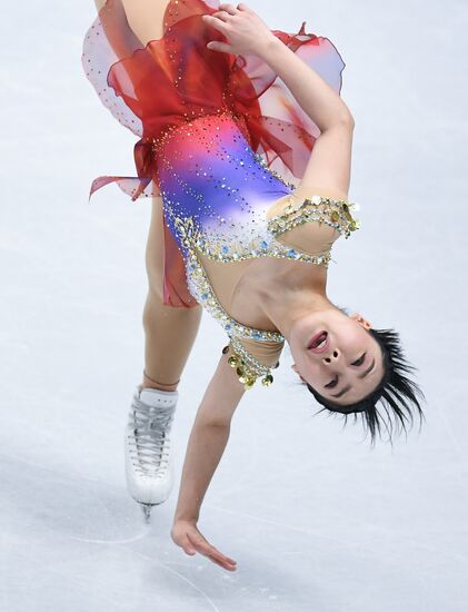 Figure skating. World Championships. Women. Short program