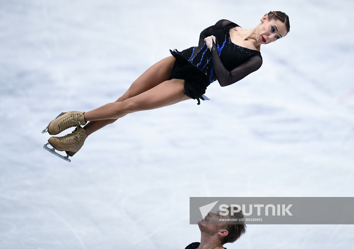 Figure skating. World Championships. Pairs. Short program
