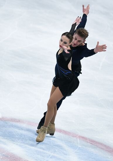 Figure skating. World Championships. Pairs. Short program