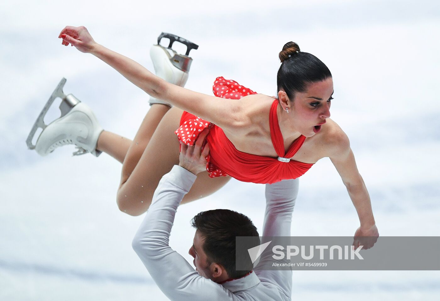 Figure skating. World Championships. Pairs. Short program