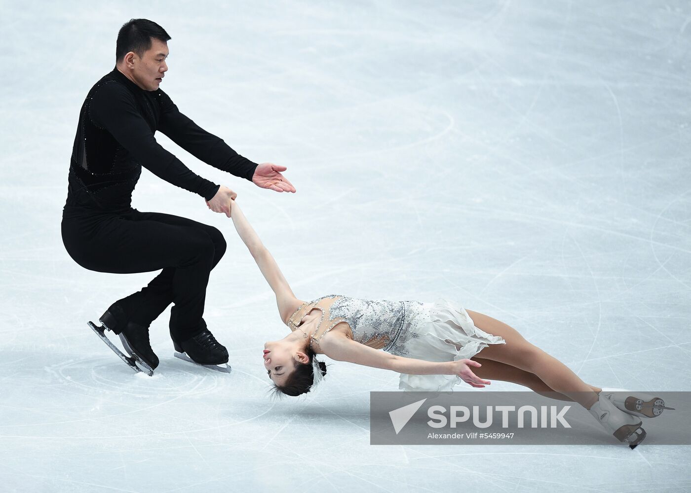 Figure skating. World Championships. Pairs. Short program