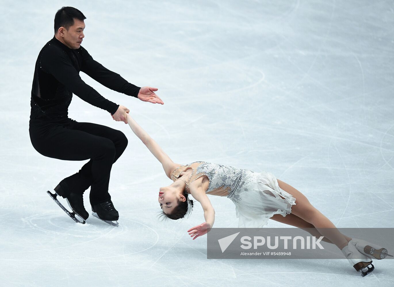 Figure skating. World Championships. Pairs. Short program