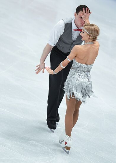 Figure skating. World Championships. Pairs. Short program