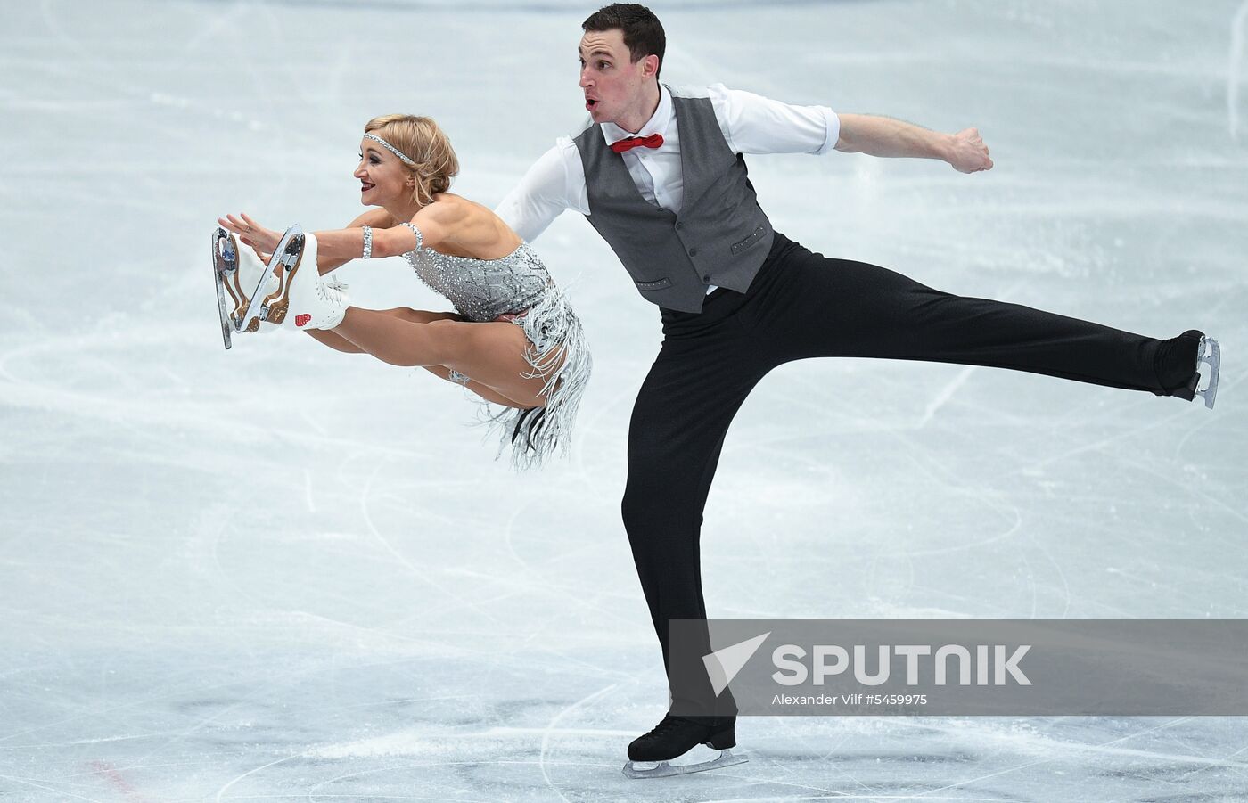 Figure skating. World Championships. Pairs. Short program