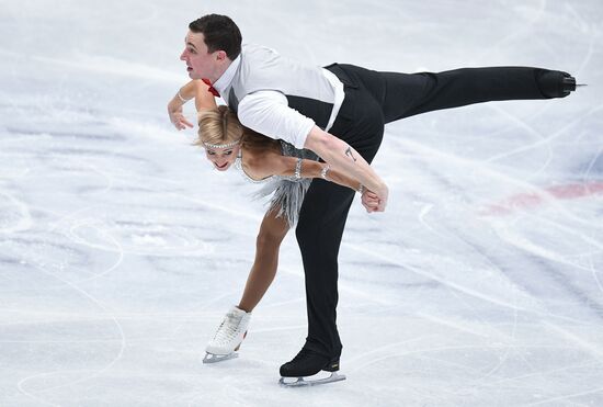 Figure skating. World Championships. Pairs. Short program
