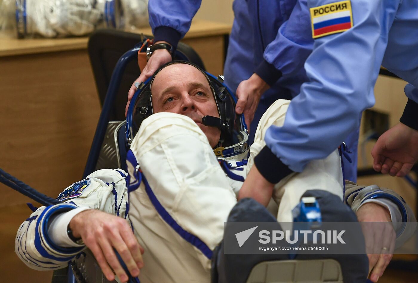 Launch of Soyuz-FG carrier rocket with Soyuz MS-08 spacecraft from Baikonur Space Center
