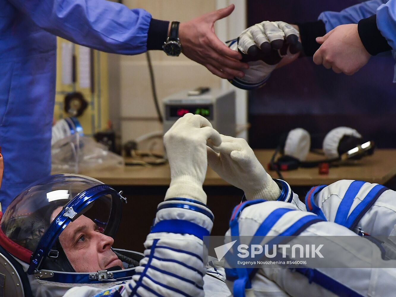 Launch of Soyuz-FG carrier rocket with Soyuz MS-08 spacecraft from Baikonur Space Center