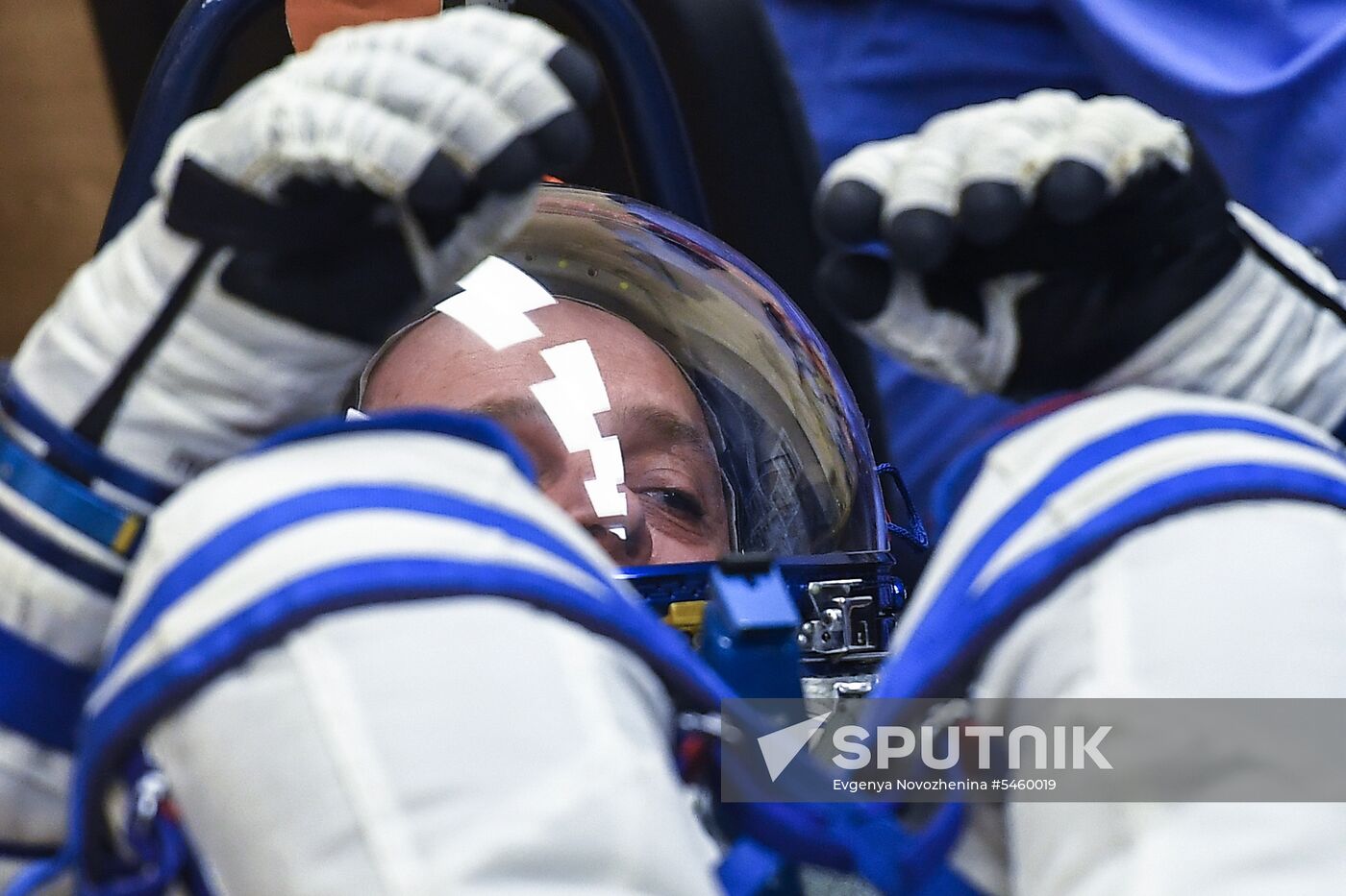 Launch of Soyuz-FG carrier rocket with Soyuz MS-08 spacecraft from Baikonur Space Center
