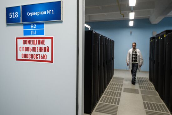 Rostelecom's data center in Novosibirsk