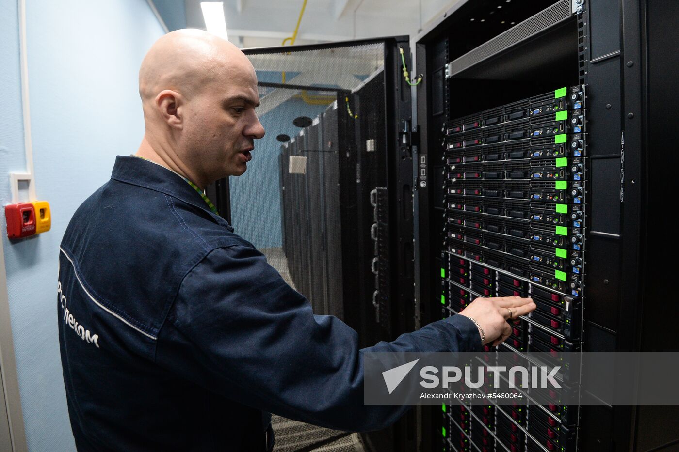 Rostelecom's data center in Novosibirsk