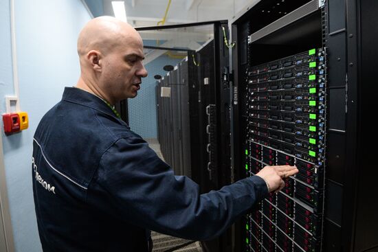 Rostelecom's data center in Novosibirsk