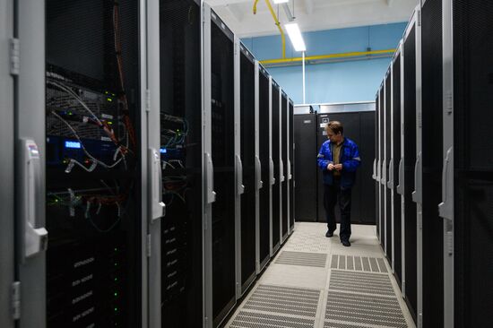 Rostelecom's data center in Novosibirsk