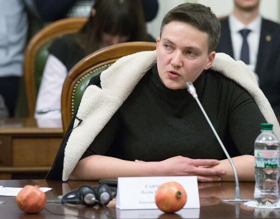 Meeting of Ukraine's Verkhovna Rada Committee on House Rules