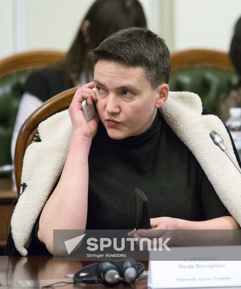 Meeting of Ukraine's Verkhovna Rada Committee on House Rules