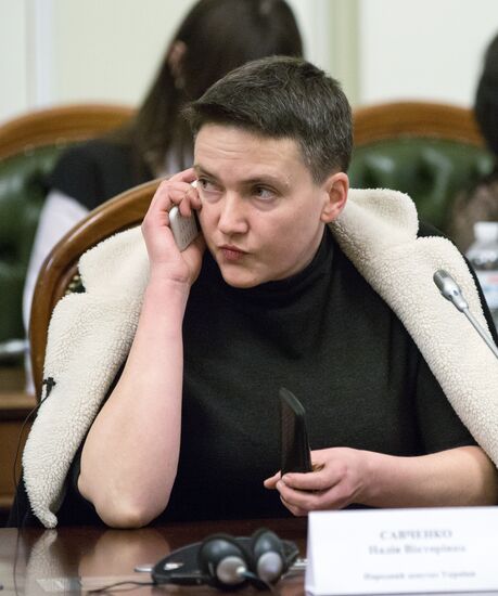 Meeting of Ukraine's Verkhovna Rada Committee on House Rules