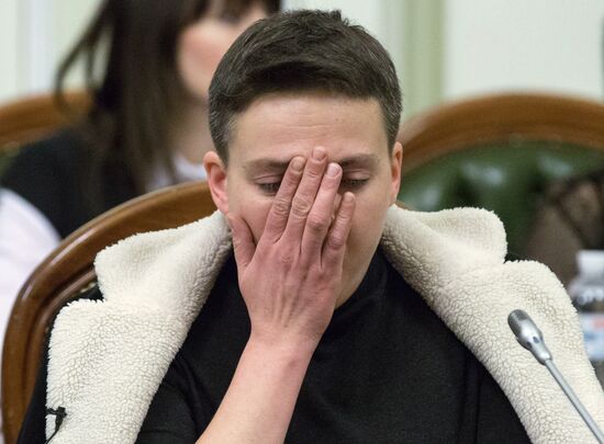 Meeting of Ukraine's Verkhovna Rada Committee on House Rules