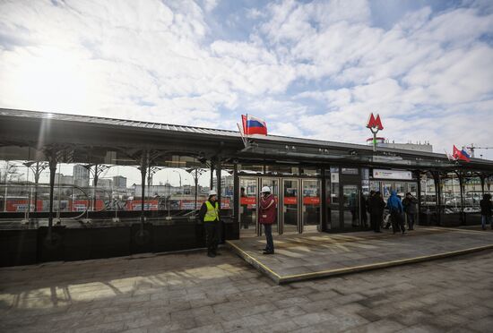 Opening of Moscow Metro's Okruzhnaya-Seligerskaya section