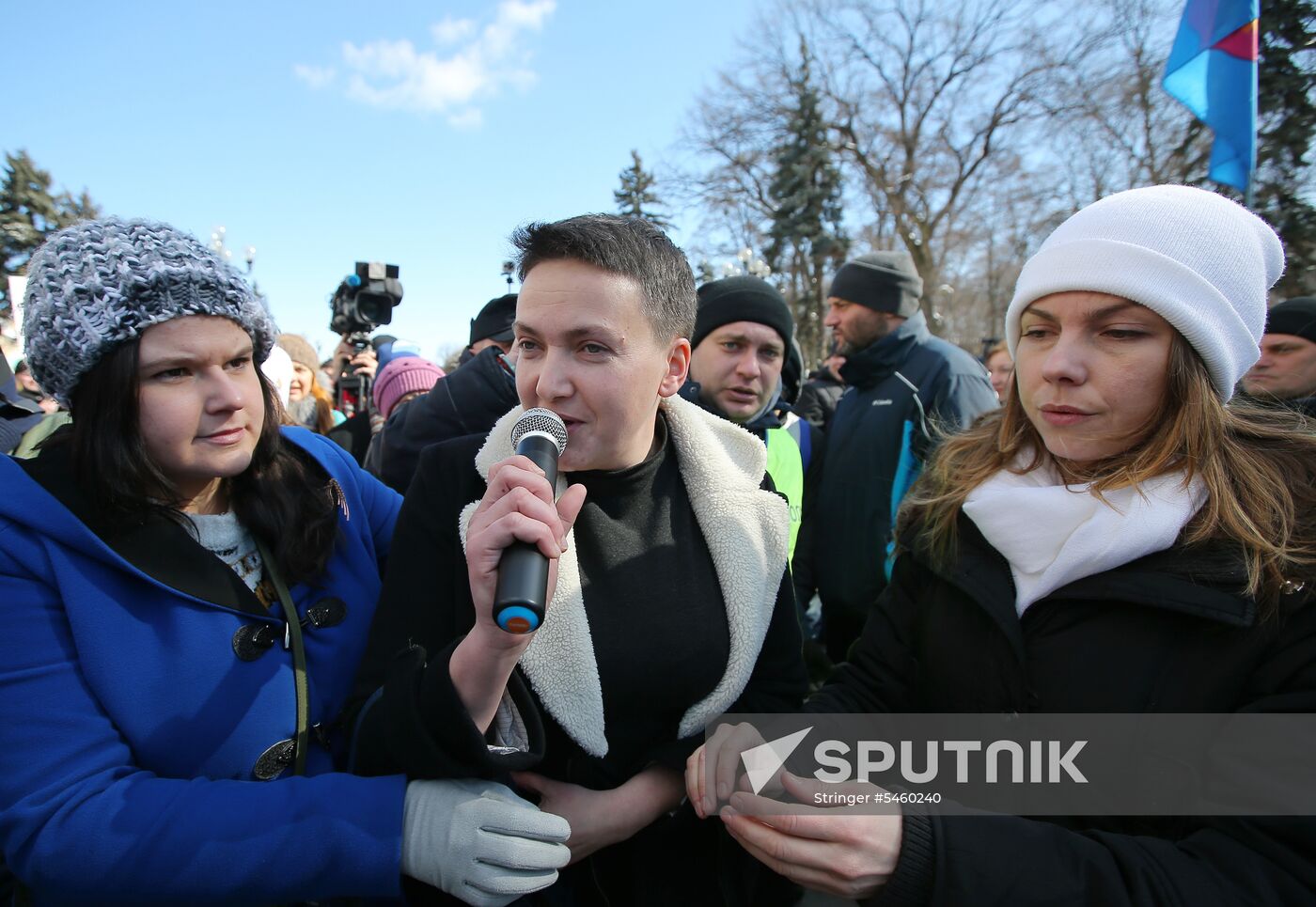 Rally in support of Nadezhda Savchenko in Kiev