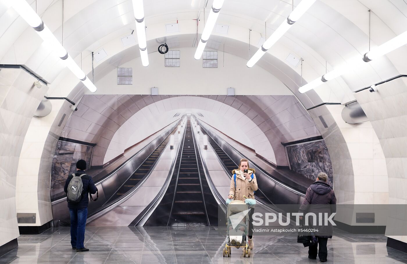 Opening of Moscow Metro's Okruzhnaya-Seligerskaya section