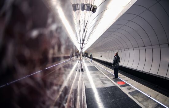 Opening of Moscow Metro's Okruzhnaya-Seligerskaya section