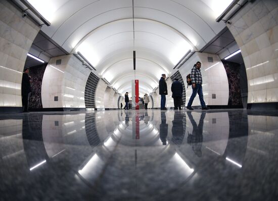Opening of Moscow Metro's Okruzhnaya-Seligerskaya section