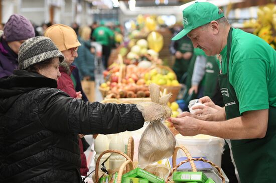 Velozavodsky market reopens in Moscow after renovation