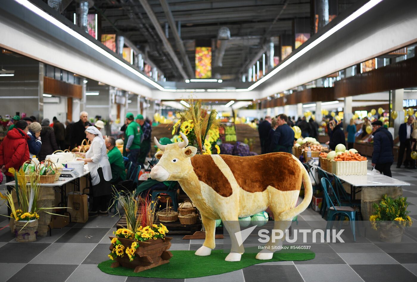 Velozavodsky market reopens in Moscow after renovation