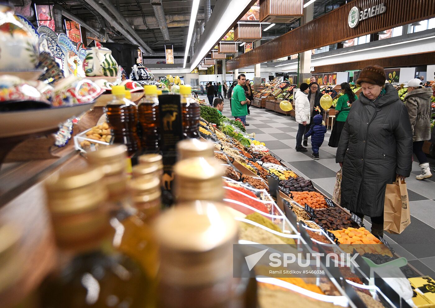 Velozavodsky market reopens in Moscow after renovation