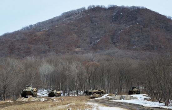 Pacific Fleet Marines get new BTR-82A armored personnel carriers