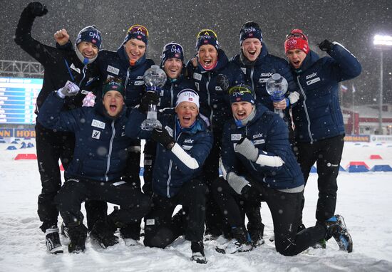 Biathlon World Cup 9. Men. Sprint