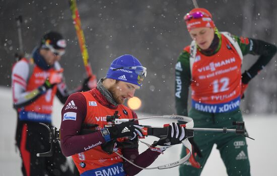 Biathlon World Cup 9. Men. Sprint