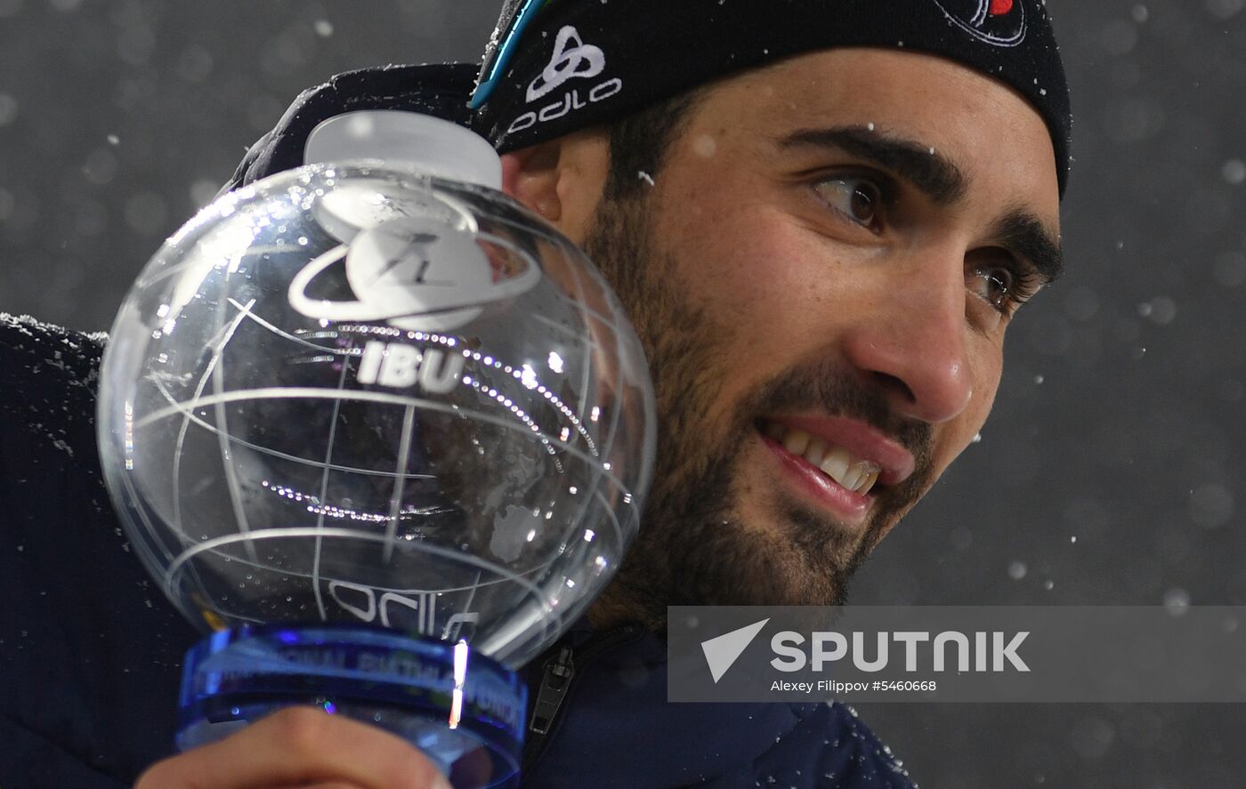 Biathlon World Cup 9. Men. Sprint