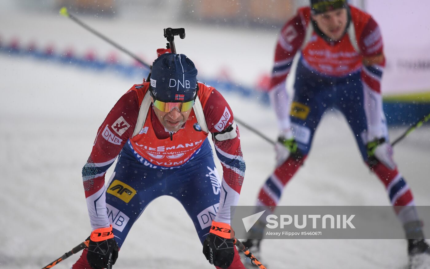 Biathlon World Cup 9. Men. Sprint