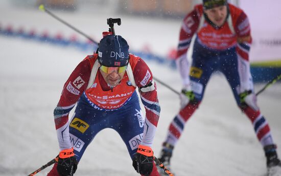 Biathlon World Cup 9. Men. Sprint